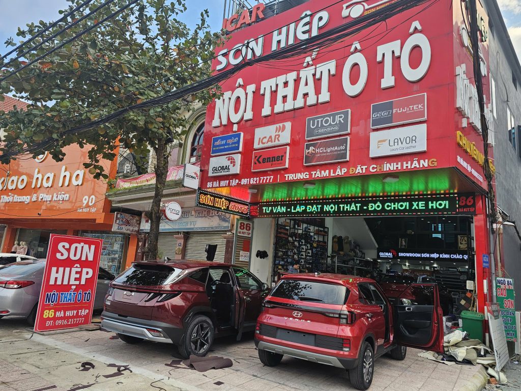 nội thất ô tô hà tĩnh